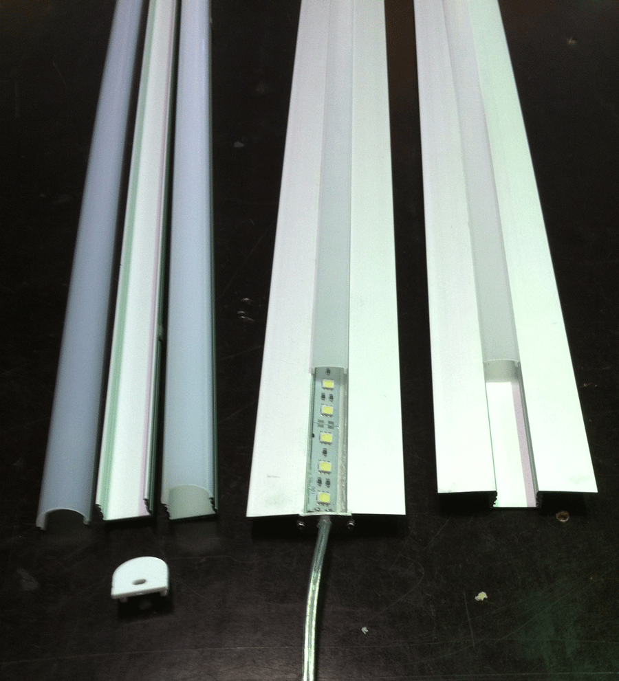 geckolighting LED light bar profiles