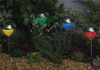 led garden light